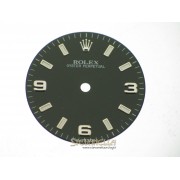 Quadrante nero Rolex Oyster Perpetual 31mm 77014 177200 nuovo n. 974